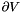 $ \partial V $