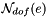 $ {\cal N}_{dof}(e)$