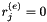 $ r_{j}^{(e)}=0 $