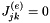 $ J_{jk}^{(e)}=0 $