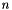 $n\!$