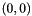 $ (0,0)$