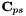 $ {\bf C}_{ps}$