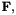 $ {\bf F}, $